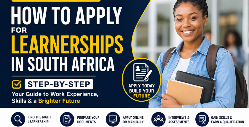 How to Apply for Learnerships in South Africa (Step-by-Step Guide for 2026)