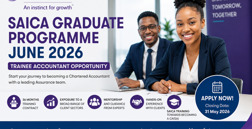 SNG Grant Thornton SAICA Graduate Programme 2026 -How to Apply
